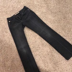 Big star black denim jeans